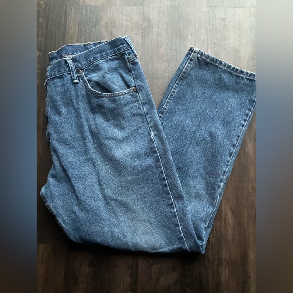 Wrangler Men's Relaxed Fit Denim Jeans